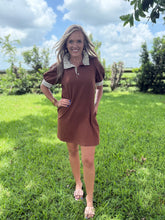 Load image into Gallery viewer, Coco Fancy Striped Collared Dress
