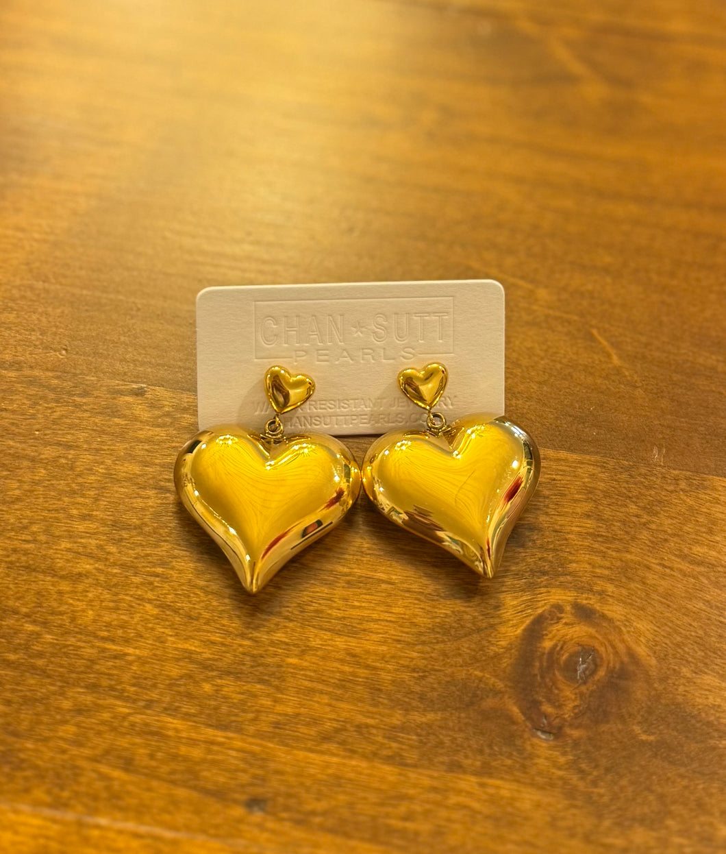 Heart Double Stacked Earrings