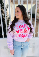 Load image into Gallery viewer, Love like Jesus Sweatshirt
