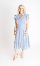 Load image into Gallery viewer, Amanda Stripe Navy Dress
