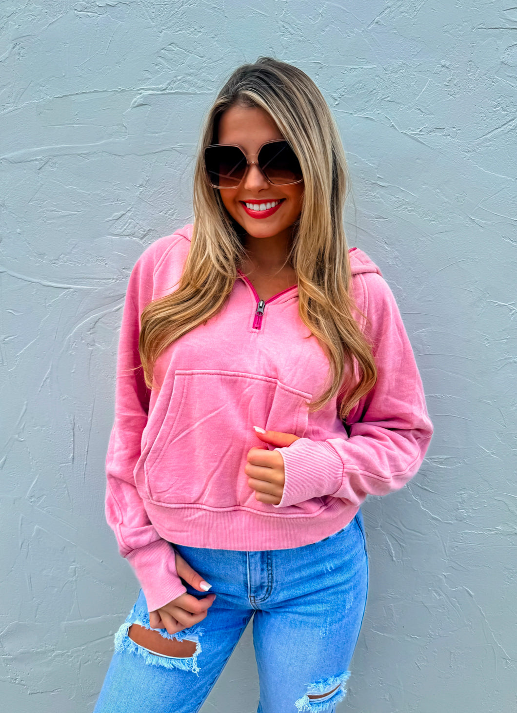 Pink Easy Pullover