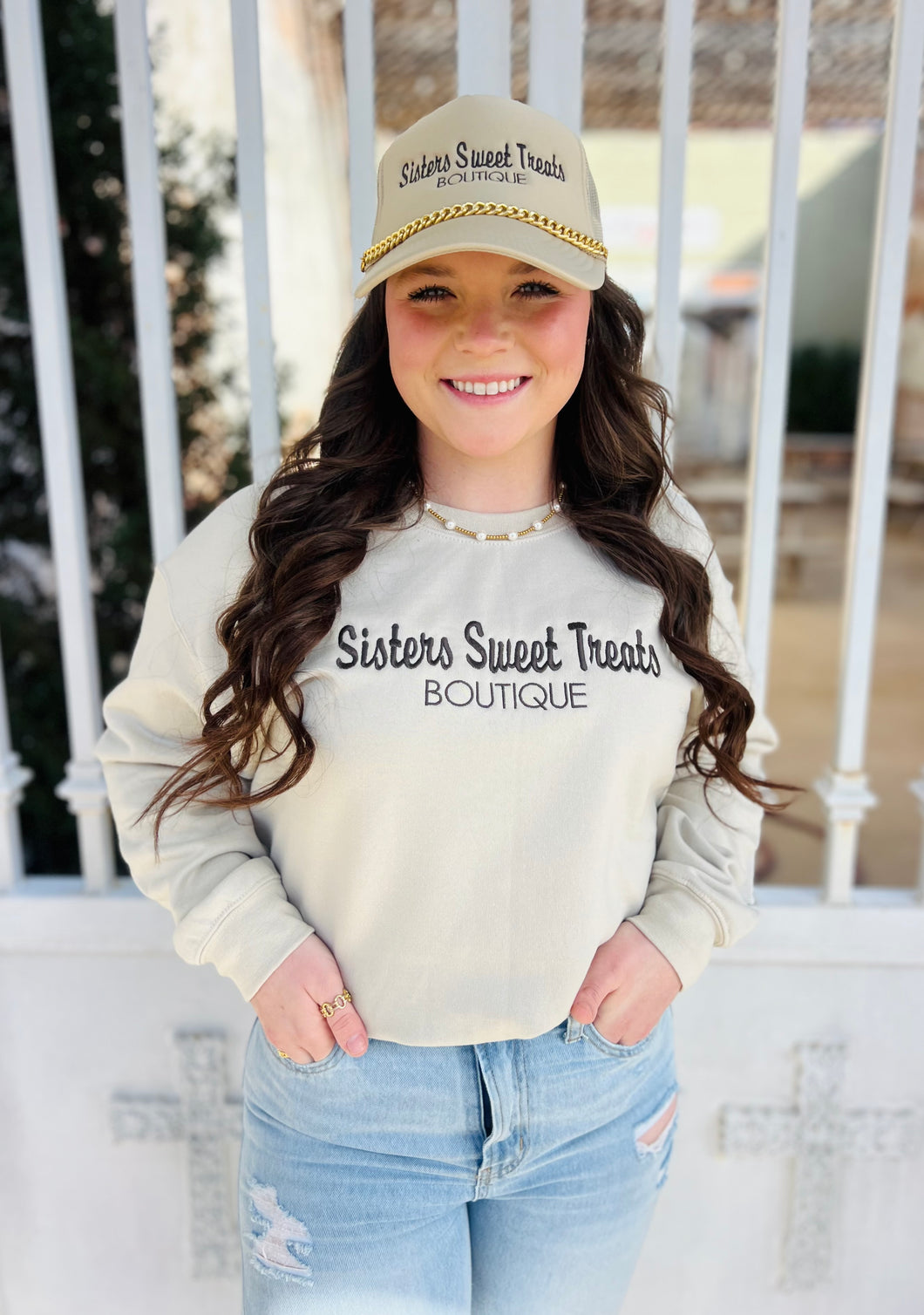 Brown Sisters Sweet Treats Boutique Sweatshirt