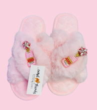 Load image into Gallery viewer, Pink Fuzzy Cozy Slippers
