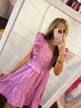 Load image into Gallery viewer, Lilac Ruffle Dress
