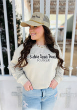 Load image into Gallery viewer, Brown Sisters Sweet Treats Boutique Sweatshirt
