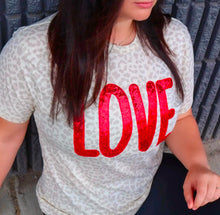 Load image into Gallery viewer, Leopard Love Tee
