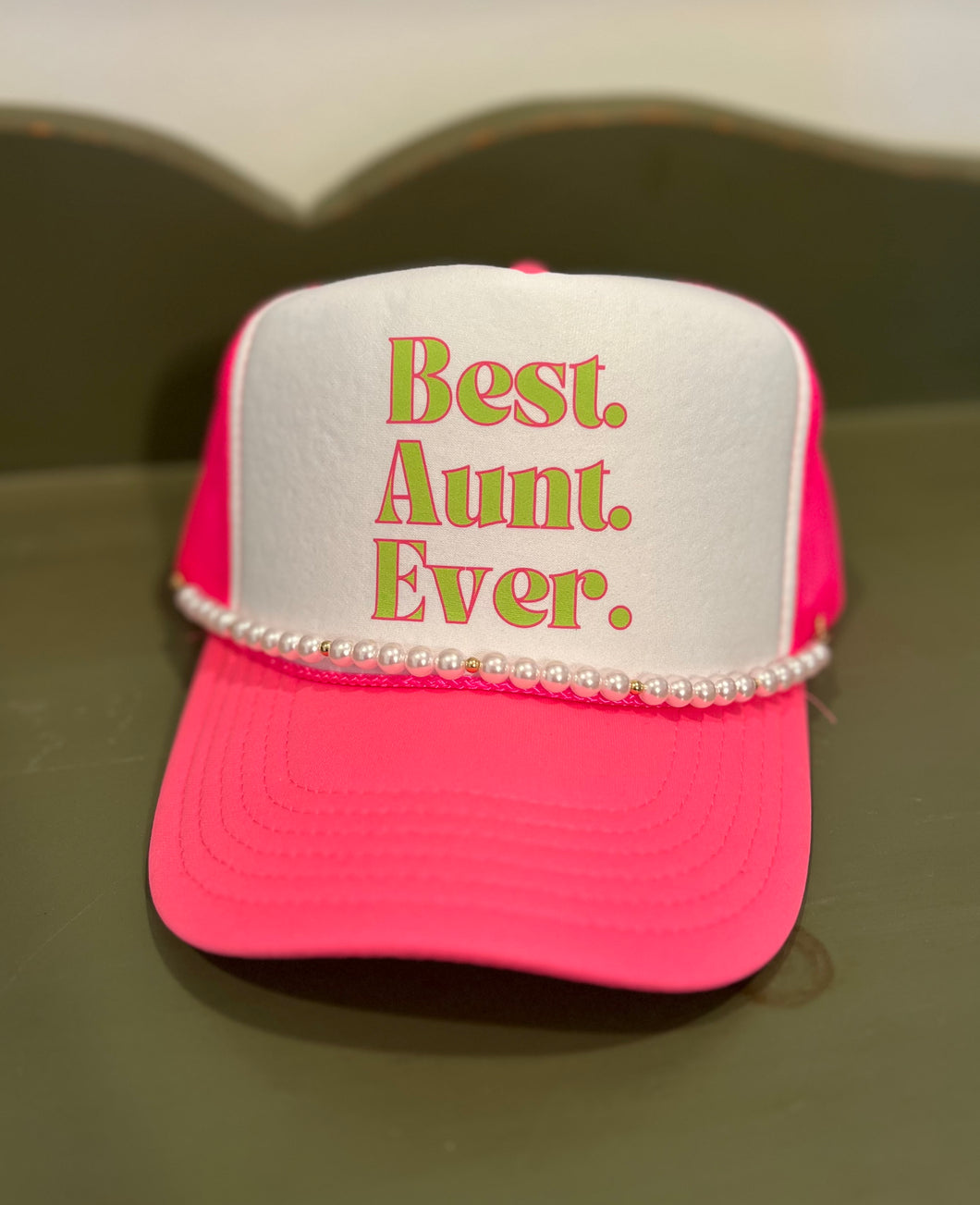 Best Aunt Ever Trucker Cap