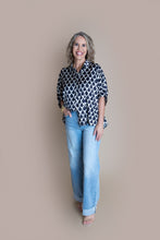 Load image into Gallery viewer, Black Arch Oversized Top
