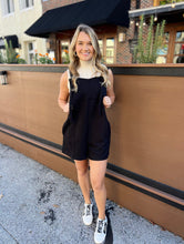 Load image into Gallery viewer, Black Textured Romper
