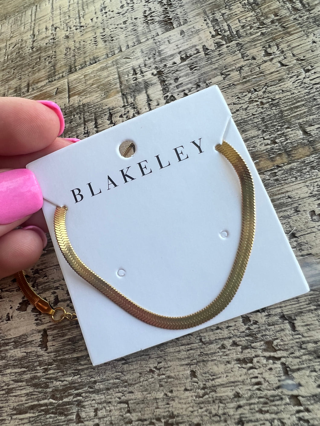 Blakeley Single Chain Necklace